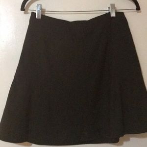 Black j crew skirt size 0